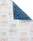 American Greetings 80 sq. ft. Reversible Blue Wrapping Paper Bundle for Christmas, Snowflake, Reindeer, Holiday Test (4 Rolls 30 in. x 8 ft.)